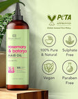 Botanic Hearth 100% Pure Rosemary Batana Oil For Hair Growth | Infused with Biotin, Jojoba, Castor Oil | Hair Oil Repairs Dry Damaged Hair, Strengthening, Healthier - Hair Tonic, 2 fl oz, 2pack