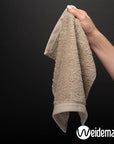 100% Cotton Washcloths Set 13” x 13” | Sand Towels | Set of 12 Ultra Soft and Highly Absorbent Washcloths Sets for Bathroom, Gym, Hotel, Spa | Machine Washable Face Towel
