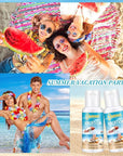 6 Pcs Wedding Sunscreen Bulk Travel Size Sunscreen SPF 50 Mini Sunscreen with Zinc Oxide Titanium Dioxide for Wedding Party Gifts(Summer Vacation)