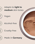 M. Asam Magic Finish Make-Up Mousse (1.01 Fl Oz) – 4in1 Primer, Foundation, Concealer & Powder With Buildable Coverage, Hides Redness And Dark Spots, Vegan, For Light To Medium Skin Tones