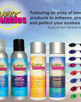 Super Sunnies Tan Extender Moisturizer Lotion with Tanogen HB for Indoor Tanning Beds & Sunless Tanning, Enriched with Aloe & Hawaiian Coconut Oil, Jojoba Oil & Nuts 8 oz.
