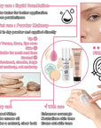 Color Changing Foundation Set,Full Coverage Foundation Liquid Foundation