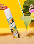 Batiste Dry Shampoo, Tropical Fragrance, Refresh Hair and Absorb Oil Between Washes, Waterless Shampoo for Added Hair Texture and Body, 5.71 oz Dry Shampoo Bottle