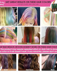 New Hair Chalk Comb Temporary Hair Color Dye for Girls Kids with Light Color Hair, Washable Hair Chalk for Girls Age 4 5 6 7 8 9 10 Birthday Cosplay DIY, St. Patrick's Day (Green)