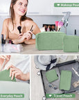 Magefy makeup bag for purse,