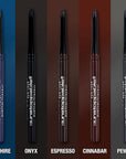 Maybelline Unstoppable Waterproof Mechanical Brown Eyeliner Pencil, Easy to Apply, Smooth Glide, Up to 24 Hour Wear, Cinnabar