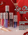2 Colors Boss Up Color Changing Lip Oil,