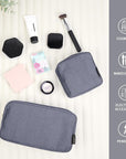 Magefy small makeup bag mini