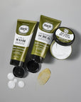 Softsheen-Carson Magic Shaving Beard Grooming Kit for Men with Cedarwood Oil, Includes Beard Butter, Scrub and Cleanser, Gift Set for Facial Hair Care,1 kit