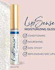 SeneGence LipSense Moisturizing Gloss – Hydrating, Long-Lasting Gloss with Shea Butter & Vitamin E, Vegan & Paraben-Free