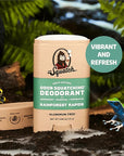 Dr. Squatch Natural Deodorant for Men - Odor-Squatching Aluminum Free - Rainforest Rapids (2.65 oz, 3-Pack)