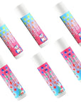 Luna Star Klee 6-Piece Hanukkah Lip Shimmer Bundle. Perfect for Kids and Tweens. Gentle and Non-Toxic. Made in USA.