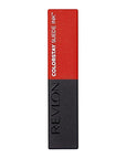 REVLON Lipstick, ColorStay Suede Ink, Built-in Primer, Infused with Vitamin E, Waterproof, Smudge-proof, Matte Color, 014 Spit Fire, 0.09 oz.