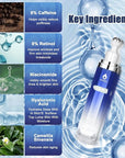 Eye serum with 8% caffeine