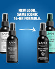 NYX PROFESSIONAL MAKEUP Makeup Setting Spray, Matte + Up Wear