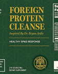 Global Healing Foreign Protein Cleanse (Spike Protein Detox) - Spike Support Formula with Nattokinase Supplement Alternatives (Wormwood) - Helps Detox Spike Proteins for Immune Support - 2 Fl Oz