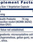 Life Extension FLORASSIST® Probiotic Heart Health, Lactobacillus reuteri 30242, Promotes Heart Health and Already Healthy Cholesterol Levels, Gluten-Free, Non-GMO, Vegetarian, 60 Capsules