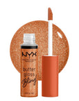NYX PROFESSIONAL MAKEUP Butter Gloss Bling Lip Gloss, Non Sticky and Shiny Vegan Lip Makeup - Pricey