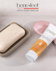 Benefeet Sweet Dreams Overnight Foot Repair - Night Cream for Detox, Moisturize & Soften Dry Cracked Skin, With Apple Cider Vinegar, Turmeric & Borage Oil, 4oz