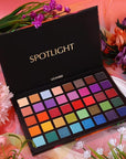 UCANBE Spotlight Eyeshadow Palette Professional 40 Color Eye Shadow Matte Shimmer Makeup Pallet Highly Pigmented Colorful Powder Long Lasting Waterproof Eye Shadow
