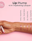 MCoBeauty Lip Plump 4-in-1 Hydrating Lacquer, Luella Nude Lip