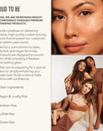 Nuda Travel Self Tanning Kit | Includes Self Tanning Mitt Applicator, 50mL Dark Self Tanning Mousse, & 5mL Original Face Tanner Spray | Travel Size Self Tanner Kit for a Nourishing Head-to-Toe Tan