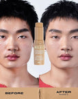 Milani Conceal + Perfect - Skin Tint Stick, Blur Out Tinted Moisturizer Makeup, Shade 06