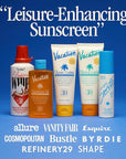 Vacation Mini Classic Sunscreen SPF 30, Water-Resistant, Bulk Suntan Lotion, Bachelorette Party Favors, Beach Must Haves, Traveling Essentials, Travel Size, 1 Fl. Oz. (Value Pack of 12)