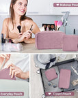 Magefy small makeup bag for