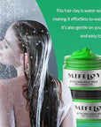 Green Temporary Hair Color Wax, Instant Natural Hairstyle Cream Dye, Washable Styling Pomadesfor Men Girls Women Youth, Disposable Coloring Mud for Party Cosplay DIY Halloween