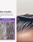 Just For Men Touch of Gray, Mens Hair Color Kit with Comb Applicator for Easy Application, Great for a Salt and Pepper Look - Medium Brown, T-35, Pack of 1