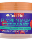 Tree Hut Pumpkin Pop Whipped Shea Body Butter | Long-lasting Hydration Leaves Skin Feeling Soft & Moisturized | Limited Edition Fall | Nourishing Essential Body Care | 8.4 fl oz.