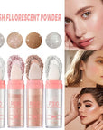 2 Colors Polvo De Hadas Fairy Highlight Stick Metallic Silver)