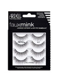 Ardell Faux Mink Lashes 817 – Lightweight, Knot-Free Invisiband Eyelashes for Natural Glam, 4 Pairs, 1 Pack