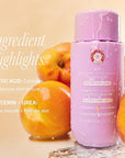 First Aid Beauty - KP Smoothing + Brightening Body Lotion with 10% AHA, Lactic Acid, Urea + Colloidal Oatmeal, Exfoliate + Moisturize, Banish Keratosis Pilaris Bumps, NEW Peach Scent (6. 7 fl oz)