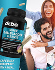 Gallbladder Supplements Cleanse Formula Support - Keto Digestive Enzymes with Ox Bile Supplement, Chanca Piedra & Betaine HCL - Gallstone Dissolver Kidney Liver Gall Bladder Flush Detox Stone Breaker