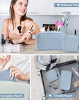 Magefy makeup bag for purse,