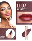 Oulac Waterproof Lipliner Pencil Set - Smooth and Creamy, Retractable Lip Makeup for Precision Application, Vegan & Cruelty-Free, L03+L04+L07