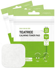 Dermal teatree calming toner pad