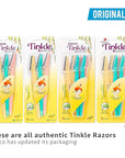 Tinkle Eyebrow Razor, 3ct per pack (3pk)