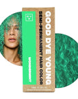 Good Dye Young Semi-Permanent Hair Color, Vegan and Cruelty-Free Purple Hair Dye, Last up to 24 Washes, Non-Damaging Conditioning Hair Color (5FL OZ, Wondermint)