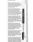 WUNDERBROW Fix It Clear Eyebrow Gel, Long Lasting Lamination Effect, Includes Dual Ended Brush, Vegan & Cruelty Free