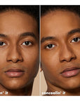 e.l.f. Hydrating Camo Concealer, Covers Blemishes & Under-Eye Circles, Full-Coverage & Delivers A Satin Finish, Vegan & Cruelty-Free, Deep Olive