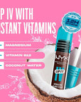 NYX PROFESSIONAL MAKEUP Lip IV Hydrating Glossy Lip Stain with 12HR Hydration - Espresso Soak (Brown)