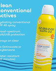 Seaweed Bath Co. Clear Guard SPF 40 Sport Broad Spectrum Sunscreen Spray, 6 Ounce, Sustainably Harvested Seaweed, Aloe, Avocado Oil