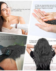 Temporary Black Hair Spray Color Wax 4.23 oz, Instant Natural Hairstyle Cream Dye, Disposable Coloring Mud for Men Women Youth, Washable Styling Pomades, Party Cosplay DIY Halloween