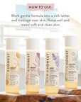 The Honest Company 2-in-1 Cleansing Shampoo + Body Wash | Gentle for Baby | Naturally Derived, Tear-free, Hypoallergenic | Lavender Calm, 10 fl oz