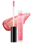 SMONRIS Moisturizing Shiny Lip glosses to Heal Dry Lips for Long Lasting Hydration – High Shine Cruelty Free Non-Sticky Lip Plumper with Vitamin E, Coconut Oil, Hyaluronic acid and Glitter Finish