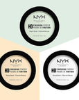 NYX PROFESSIONAL MAKEUP HD Finishing Powder, Pressed Setting - Translucent