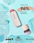 Trestique Blush Stick, Vegan Blush Stick With Built-In Stick,